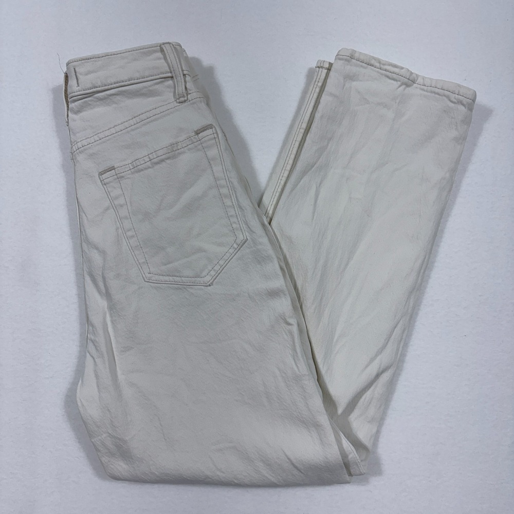Abercrombie and Fitch the Ankle Straight Ultra High Rise Curve Love Women's 27/4